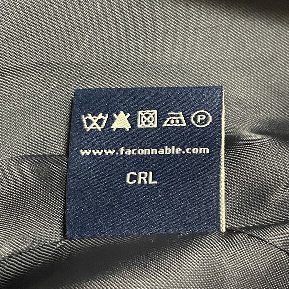 Faconnable Blazer Womens 8 Purple Wool Two Button Tailored Jacket EUR 40 France - Picture 5 of 8